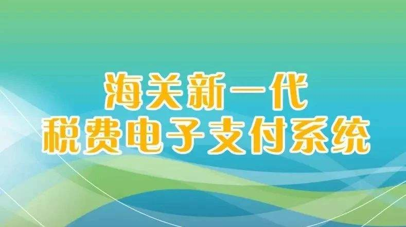 新一代稅費支付系統(tǒng)