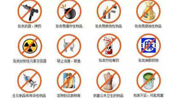 禁止進境物品